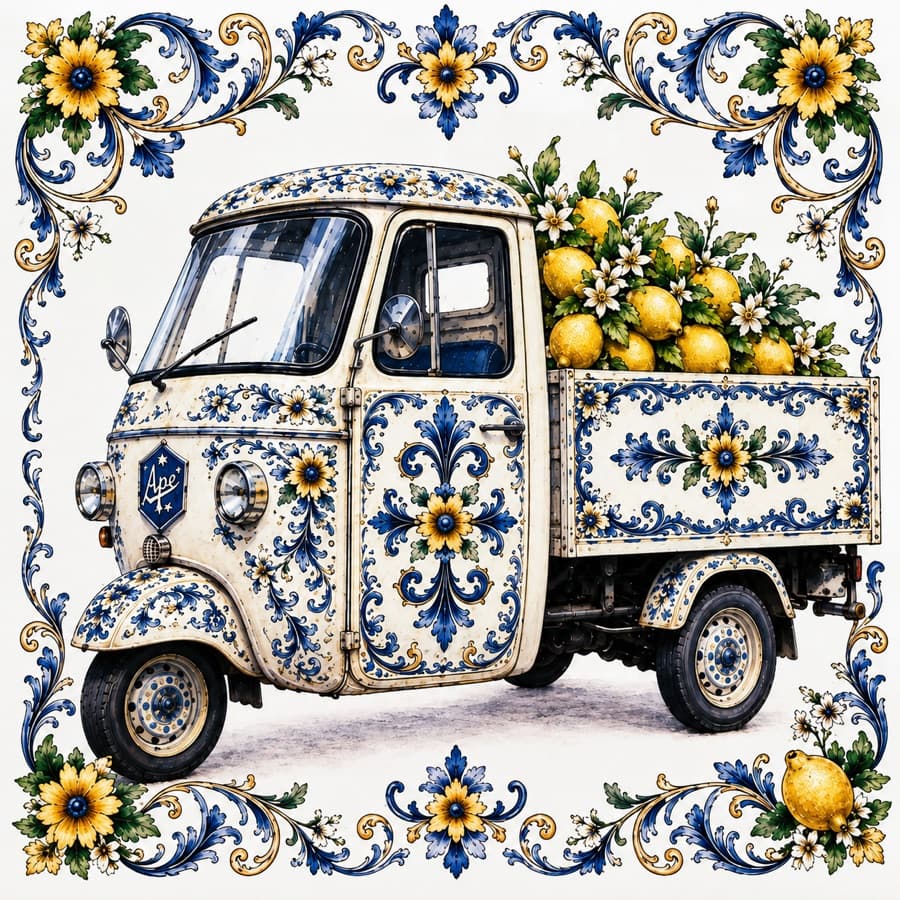 Amalfi Ape Truck